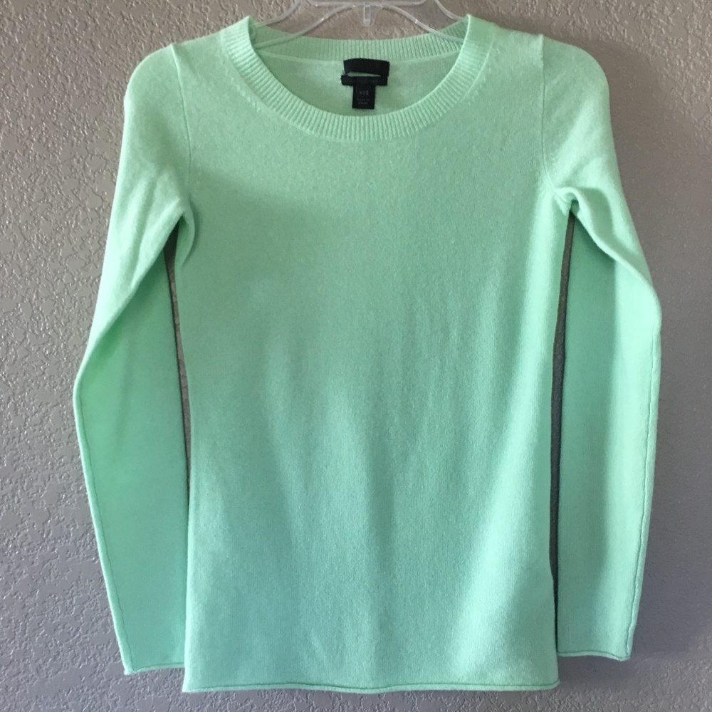 💚 J.Crew Collection Cashmere l/s T-shirt sz XXS